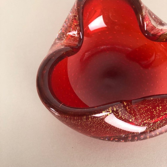 Image 1 of Vintage asbak van murano glas, Italië 1970