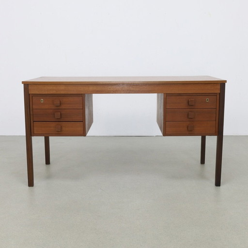 Vintage Bureau Teak Deens, 1960S