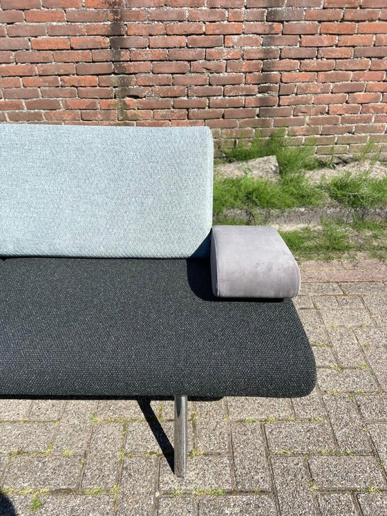 Image 1 of Harvink Armslag | Groen en Grijs | De Ploeg En Kvadrat bank