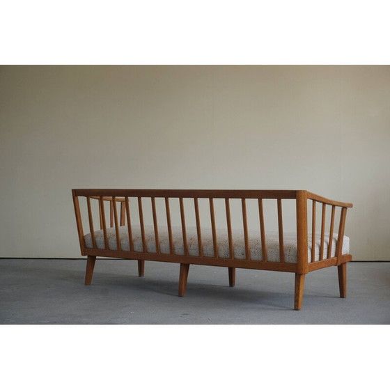 Image 1 of Zweedse driezitsbank uit Mid Century, Carl Malmsten, 1960