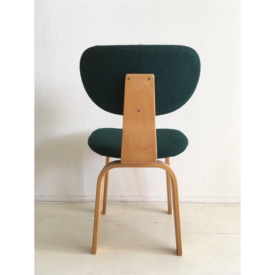 Image 1 of Paar vintage berken en multiplex stoelen van Cees Braakman voor Pastoe, 1950