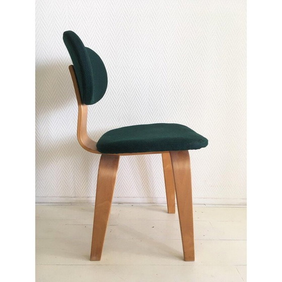 Image 1 of Paar vintage berken en multiplex stoelen van Cees Braakman voor Pastoe, 1950