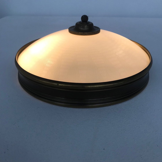 Image 1 of Plafond/Wandlamp Brons In Art Deco Stijl