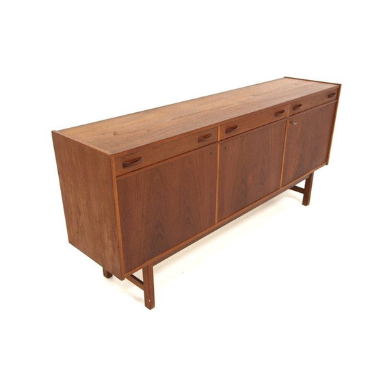 Image 1 of Vintage dressoir van teak en beuken, Zweden 1960