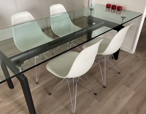 4x Vitra DSR stoel