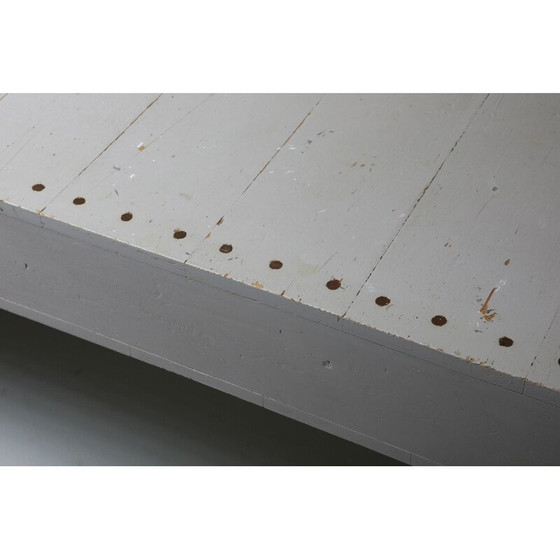 Image 1 of Vintage grenen tafel door Dom Hans van der Laan en Jan De Jong, Nederland 1960