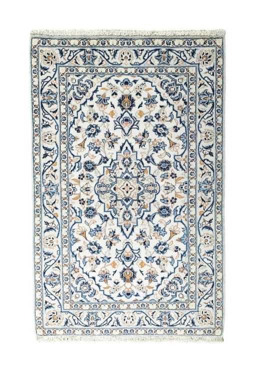 Handgeknoopt Kashan kurk - 154 X 100 cm