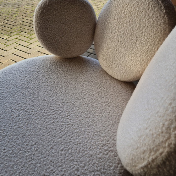 Image 1 of 80'S Vintage Shaise Longue Bank Sofa