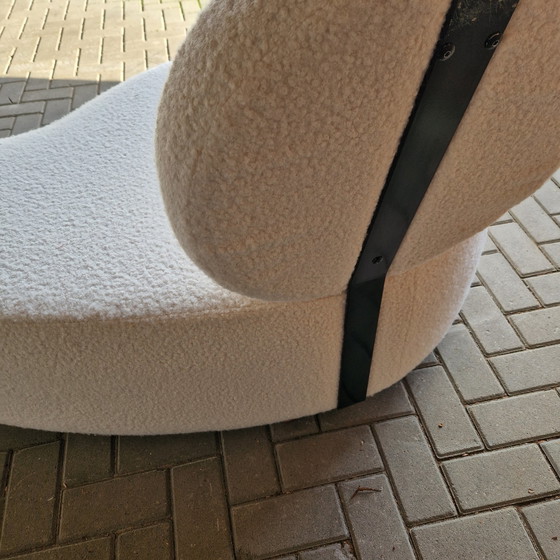 Image 1 of 80'S Vintage Shaise Longue Bank Sofa