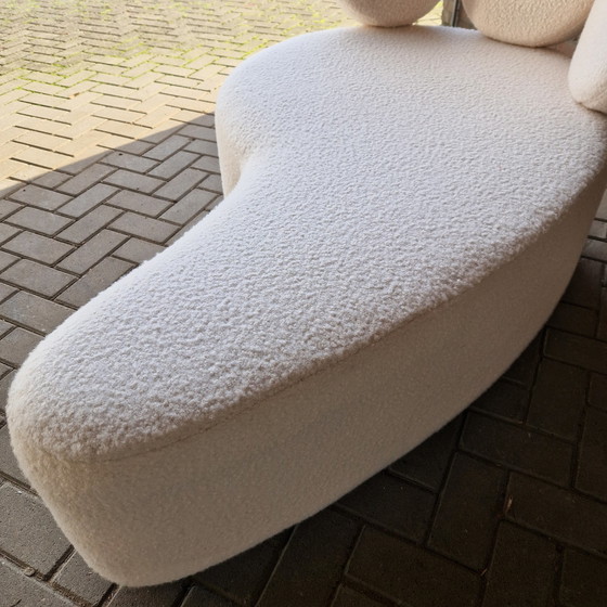 Image 1 of 80'S Vintage Shaise Longue Bank Sofa