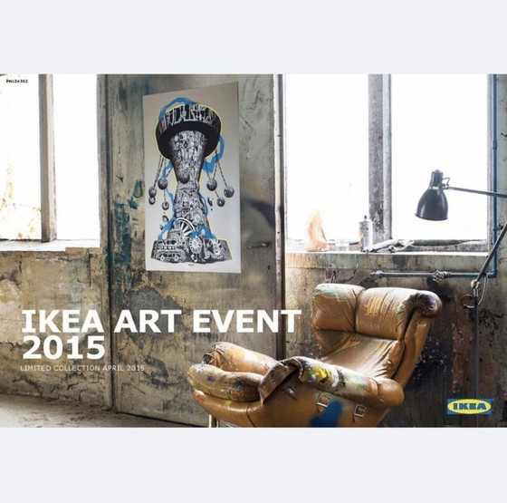 Image 1 of Poster M-City Limited Edition Ikea Art Event 2015 - Mariusz Waras Aka 