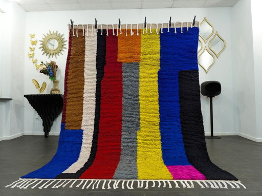 Berber Vloerkleed - 305 cm x 214 cm - Gekleurde Wol