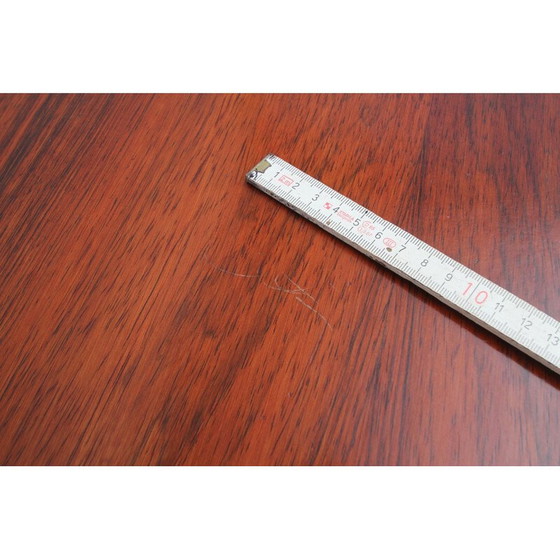 Image 1 of Vintage XL uitschuifbare palissander eettafel van Hornslet, Denemarken 1960