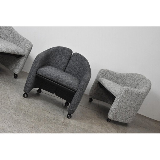 Image 1 of Vintage Ps142 fauteuil van Eugenio Gerli voor Tecno, jaren 1960