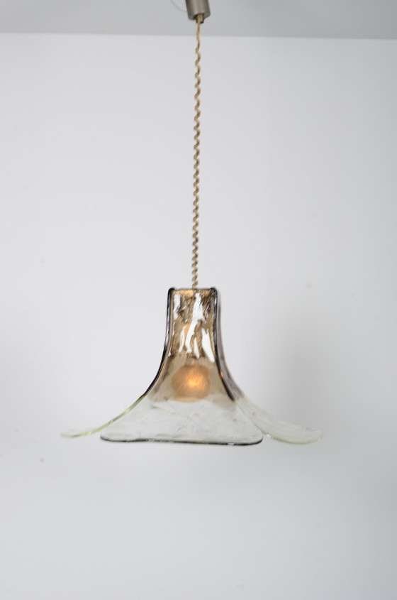 Image 1 of Kalmar ijsglas Tulp Lamp Van Carlo Nason