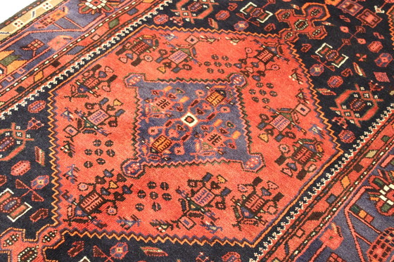 Image 1 of Origineel Perzisch Vloerkleed Nomadisch & Dorpskleed Hamadan 197 X 130 Cm Top Conditie