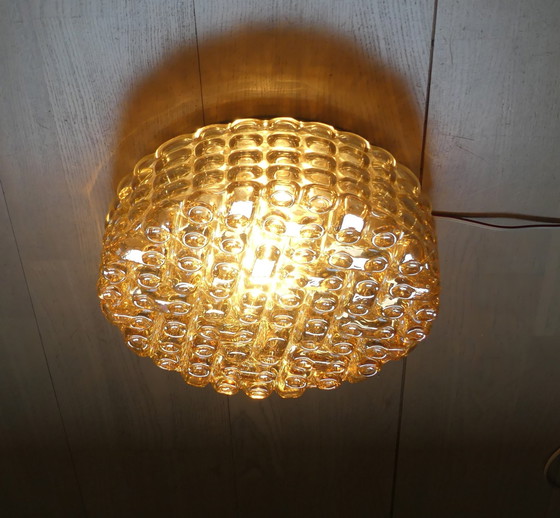 Image 1 of Plafondlamp Wandlamp Erco Sconce Ijsglas 60Er Aloys F. Gangkofner Uk1Aeb