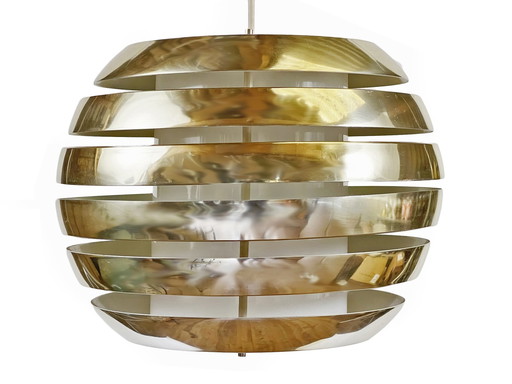 Hanglamp "Le Monde" van Carl Thore voor Granhaga Metall. Zweden 1960