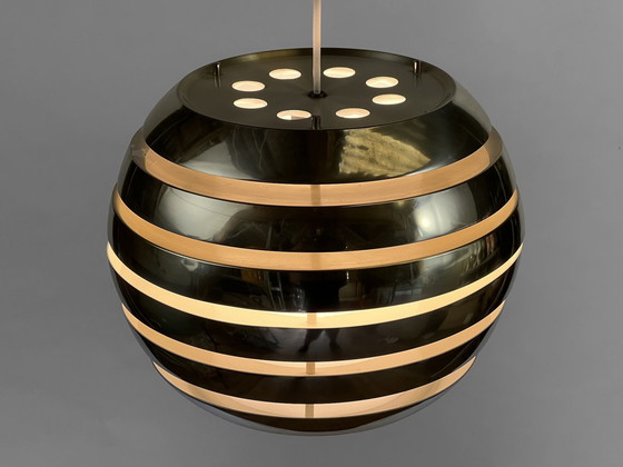 Image 1 of Hanglamp "Le Monde" van Carl Thore voor Granhaga Metall. Zweden 1960