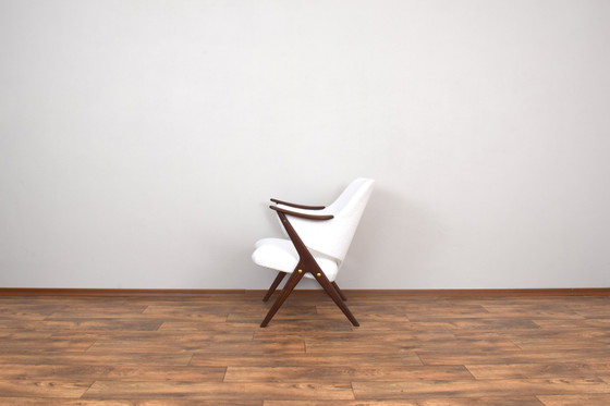 Image 1 of Mid Century Noorse Teakhouten Fauteuils Knott van Brunstad Møbelfabrikk, 1960S, Set van 2