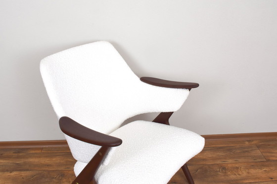 Image 1 of Mid Century Noorse Teakhouten Fauteuils Knott van Brunstad Møbelfabrikk, 1960S, Set van 2