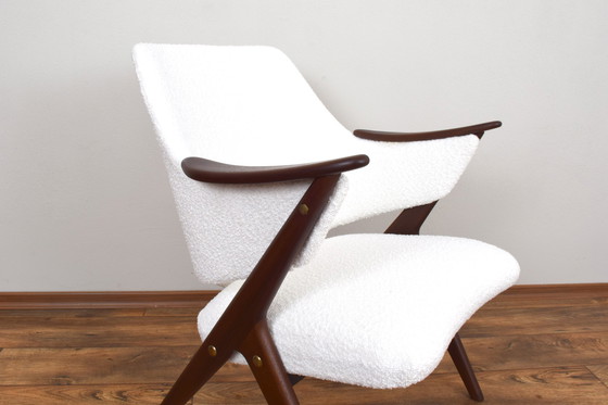 Image 1 of Mid Century Noorse Teakhouten Fauteuils Knott van Brunstad Møbelfabrikk, 1960S, Set van 2