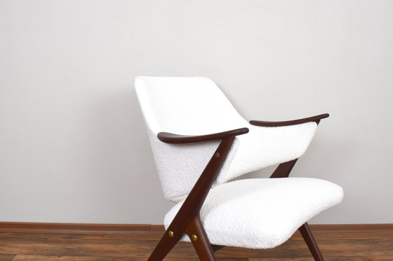 Image 1 of Mid Century Noorse Teakhouten Fauteuils Knott van Brunstad Møbelfabrikk, 1960S, Set van 2