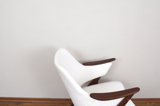 Image 1 of Mid Century Noorse Teakhouten Fauteuils Knott van Brunstad Møbelfabrikk, 1960S, Set van 2