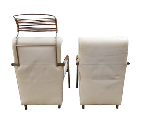 Image 1 of 2x Zanotta fauteuil