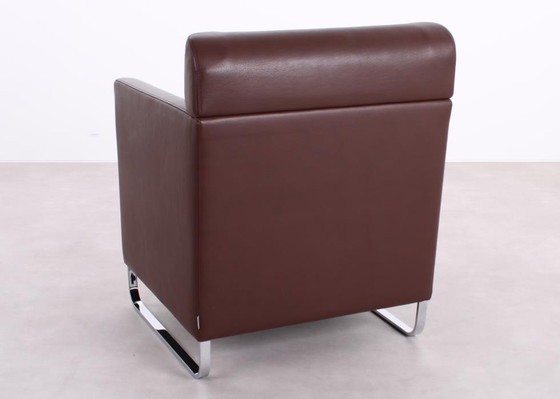 Image 1 of Walter Knoll fauteuil bruin