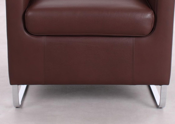 Image 1 of Walter Knoll fauteuil bruin