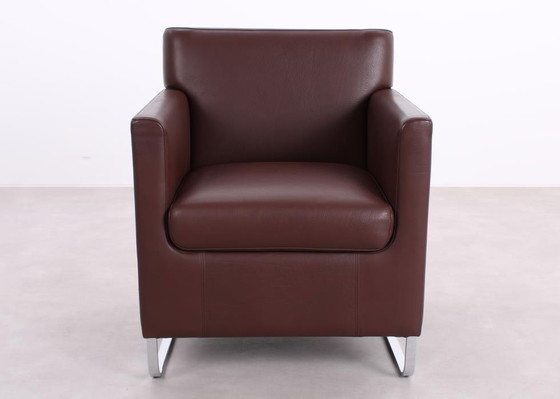 Image 1 of Walter Knoll fauteuil bruin