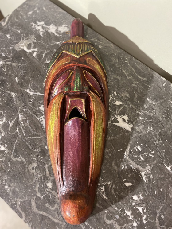 Image 1 of Groot etnisch masker