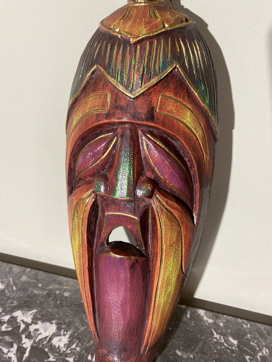 Image 1 of Groot etnisch masker