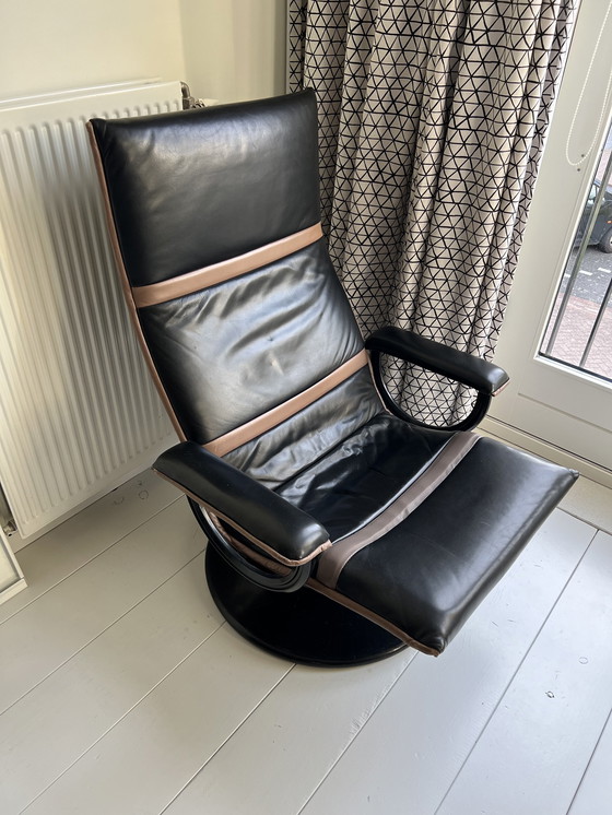 Image 1 of Artifort Mikado 720 draaifauteuil - leer