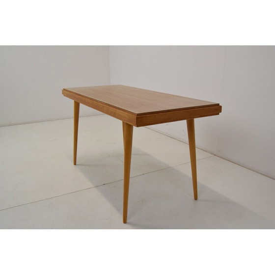 Image 1 of Vintage houten salontafel van Interier Praha, Tsjecho-Slowakije 1960