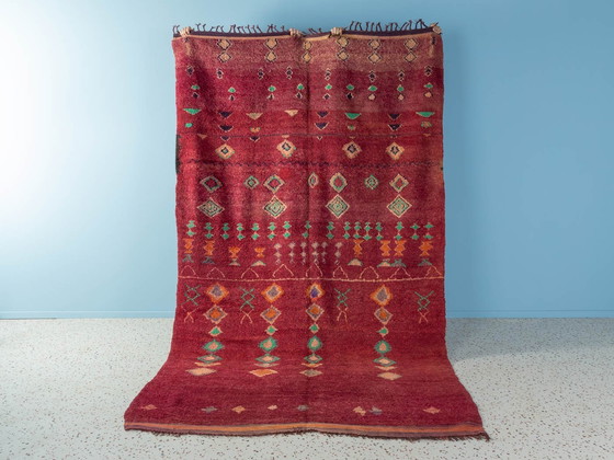 Image 1 of  Vintage Ourika, Berber Vloerkleed, 187 X 308