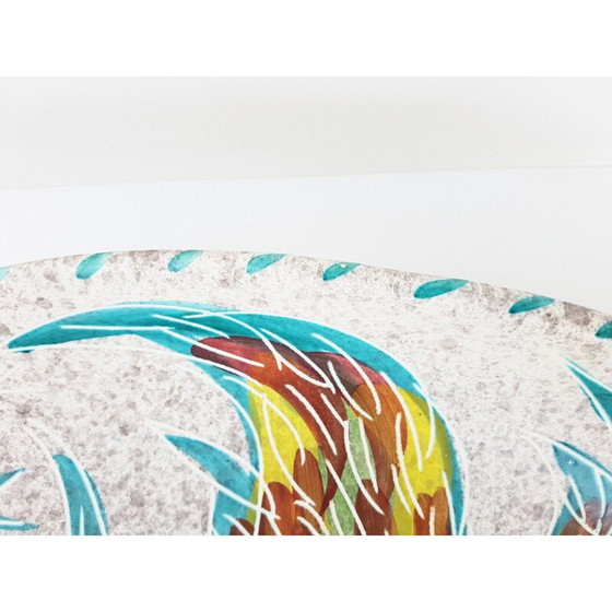 Image 1 of Vintage fruitschaal door A. Borty in Vallauris, 1950