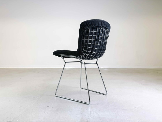 Image 1 of Set van 4 stoelen Harry Bertoia Knoll Intenational 1980Er Gestoffeerd