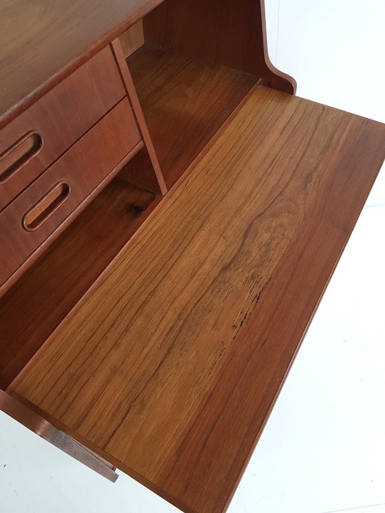 Image 1 of Vintage Deense Secretaire | Teakhouten Kast Laden