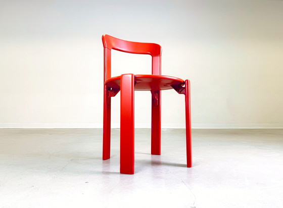 Image 1 of Vintage stoelen Bruno Rey Kusch & Co jaren 1970 ontwerp nieuw gelakt