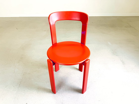 Image 1 of Vintage stoelen Bruno Rey Kusch & Co jaren 1970 ontwerp nieuw gelakt