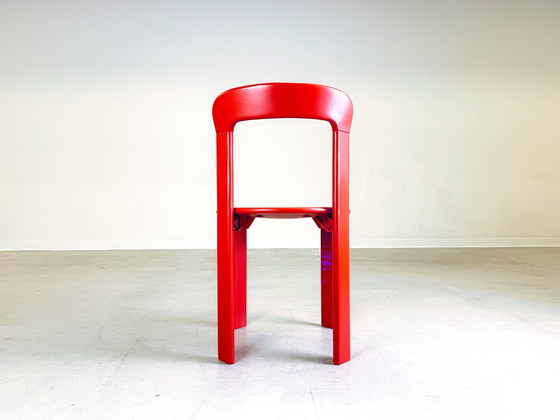 Image 1 of Vintage stoelen Bruno Rey Kusch & Co jaren 1970 ontwerp nieuw gelakt