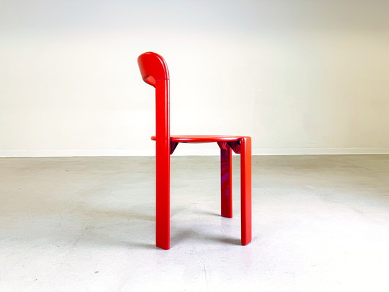 Image 1 of Vintage stoelen Bruno Rey Kusch & Co jaren 1970 ontwerp nieuw gelakt