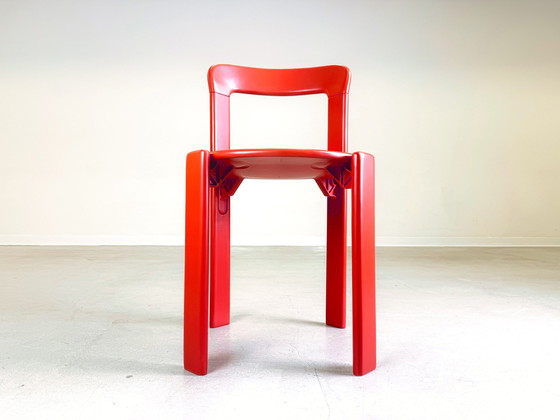 Image 1 of Vintage stoelen Bruno Rey Kusch & Co jaren 1970 ontwerp nieuw gelakt