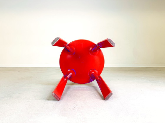 Image 1 of Vintage stoelen Bruno Rey Kusch & Co jaren 1970 ontwerp nieuw gelakt