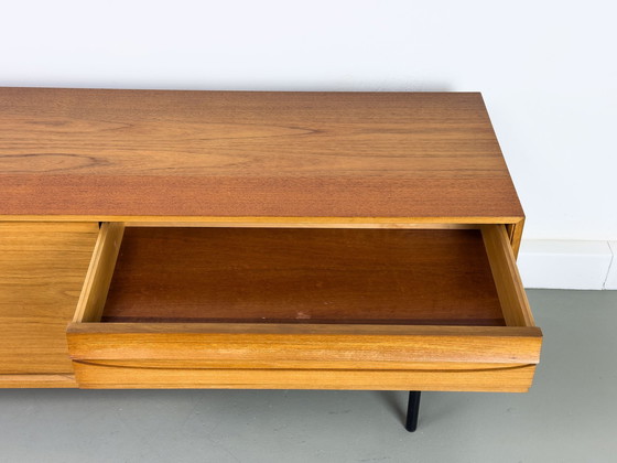 Image 1 of Mid Century Teakhouten dressoir van Franzmeyer Möbel, 1969