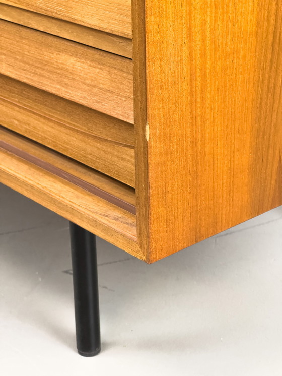 Image 1 of Mid Century Teakhouten dressoir van Franzmeyer Möbel, 1969