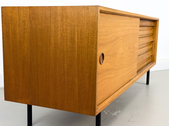 Image 1 of Mid Century Teakhouten dressoir van Franzmeyer Möbel, 1969