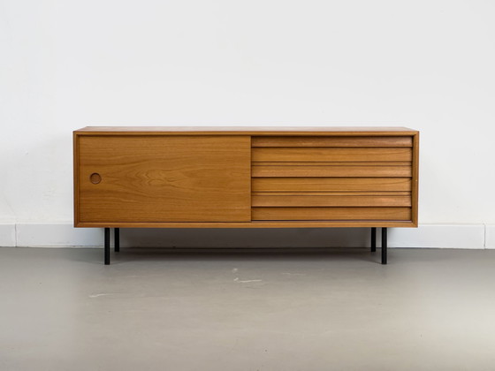 Image 1 of Mid Century Teakhouten dressoir van Franzmeyer Möbel, 1969